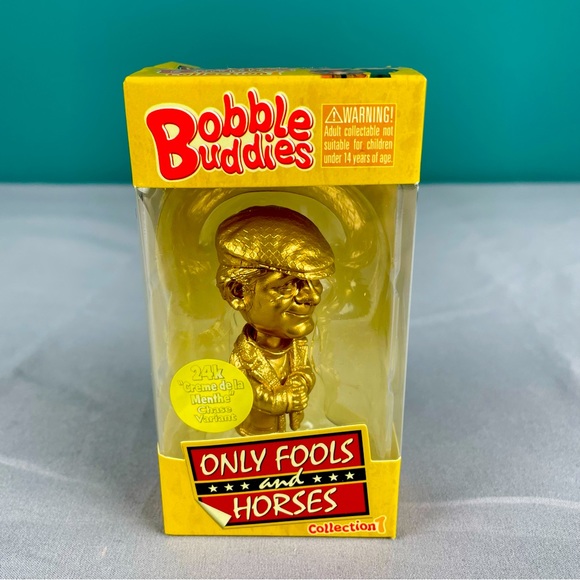 bobble buddies Other - Only Fools And Horses Bobble Buddies Del Boy Gold Chase Variant Collectible